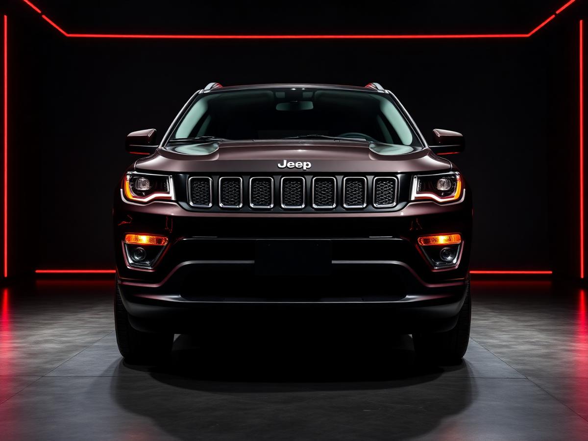 Jeep Compass em oficina especializada